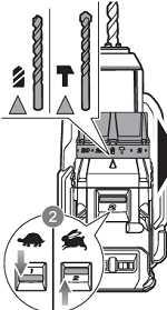 hammer drill high gear